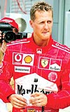 Schumacher durmuyor