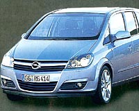 Yenilenen Opel Zafira 2005 ylnda geliyor