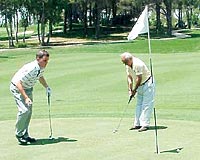 Antalya'da golf heyecan
