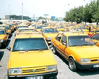 Taksicilere aylk 200 milyon gelir