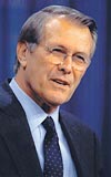 Rumsfeld: Karm uyanr uyanmaz Ladin'i soruyor