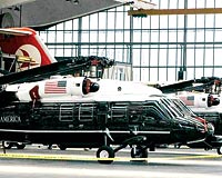 Bakan Bush'un helikopterleri stanbul'a geldi
