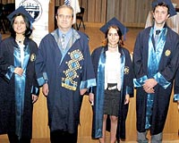 Marmara Tp'da diploma sevinci