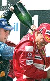 Schumacher'den Renault'ya alm