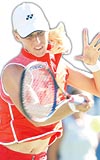 Rus tenisi Elena Dementieva, Capriati nnde galibiyeti 3 sette yakalad.