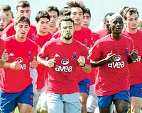 Trabzon, A.Bilbao ma hazrlklarn dn yapt tek idmanla srdrd.