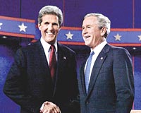 Kerry:1  Bush:0