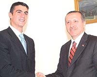 FENERLİLER YAN YANA: F.Bahçeli olmalarıyla bilinen Recep Tayyip Erdoğan ve İbrahim Kutluay, 20 dakikalık sohbette basketbol konuştu.