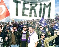 Fiorentina'nn ateli taraftar, en ok Fatih Terim'e scak bakyor.