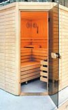 Evlerde sauna keyfi