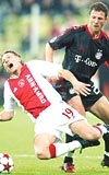 Avrupa servenine UEFAda devam etmek isteyen Ajax avantajl.