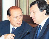 Erdoan, ilk grmeyi Belika Babakan ile yaparken, Berlusconi de Trkiye adna Barroso ve dier liderlerle grt.