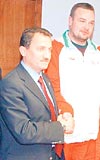 Mehmet Atalay, baarl atletleri kabulnde iddial konutu.