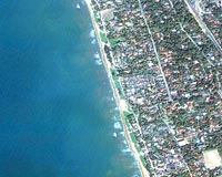 1- Sri Lankann tatil beldesi Kalutarada tsunami uyduya byle yansd. 