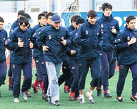 Trabzonspor, Kayseri hazrlklarn srdryor.