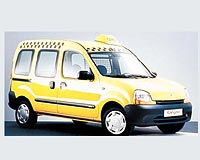 Renault Kangoo...  Aracn daha nce de taksi versiyonu retilmiti.