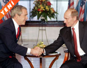 Bush ve Putin'den nkleer anlama