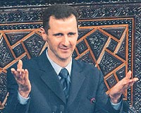 Baar Esad, dn parlamentoda yapt konumada Lbnanla ilgili grlerini aklad.
