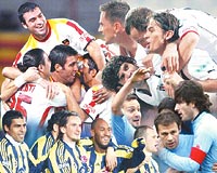 MAZLERNDE TARH YATIYOR Fenerbahe ile Galatasaray 15er ampiyonlukla zirvede yer alrken, Beikta lig tarihinin en farkl galibiyetine sahip. Trabzonspor ise ligde ilk 9 ylda estirdii frtnayla belleklere kaznd.