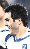 Yunanistann ikinci goln Karagounis kaydetti ve byk sevin yaad.