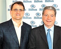 Hilton International Bakan Ian Carter Hilton stanbul Genel Mdr Riccardo San Martino