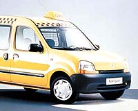 Renault Kangoo: Taksi modelini tanıttı.