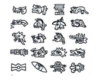 SIRLARIN TAKVM... Mayalar gn isimlerinde eitli hayvan sembollerini kullanyorlard.