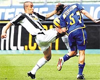 Cannavaro, Parma forvetine gol izni vermedi
