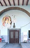 1700 yllk Meryem Ana Sryani Kadim Kilisesinde bozulan yerler orijinaline uygun olarak onarld.