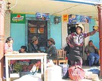 Orta Amerika'da bir pazar yeri