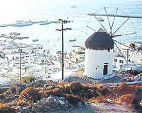 Yunan turizminin incisi Mykonos