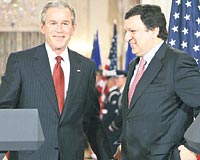 George W. Bush Manuel Barroso