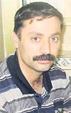 Öldürülen başkanın oğlu Hurşit Çetin.