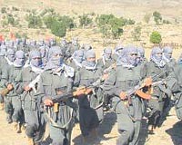 PKK/Kongra-Gel teröristleri, özel kamplarda eğitilerek Türkiyeye saldırıyor.