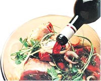 Ördeğin sosuna meyve aromalı şarap yakışır