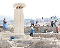 Hierapolis'i yerle bir eden fay hatt bulundu