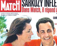 Sarkozyler bir süre öncesine kadar dergilerin kapağını böyle mutluluk fotoğrafları ile süslüyordu.