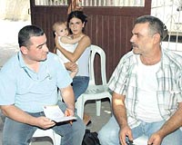 Baba Kemal Ekici, MHA muhabiri Kurtul akna konutu.