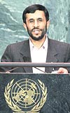 ABDnin Tahran bykelilii basknna karmakla sulanan Mahmud Ahmedinecad da zirveye katld.