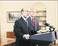 Alan Greenspan George Bush Ben Bernanke