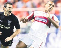 Sevilla manda iddaadan Beiktan yenilgisine 10 milyon YTLlik bahis oynand.