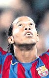 ki gol kaydeden Ronaldinho, att almlarla da Real savunmasyla dalga geti...