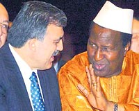 Abdullah Gül, 1. Türk-Afrika Kongresine katıldı.