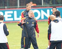 Galatasaray, derbi maçın hazırlıklarını tamamladı.
