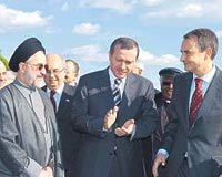 Zapatero Tayyip Erdoğan Hatemi