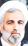 stihbarat Bakan Gulam Hseyin Muhsini: O da 1980lerde zel savc olarak rejim kart reformist din adamlarn yarglad.