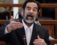 Saddam Amerikalıları yalancılıkla suçladı