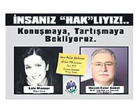 Konferansa oyuncu Lale Mansur ve eski Devlet Bakan Hasan Celal Gzel katlacak.
