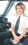 Türkiye'nin en genç kadın pilotu