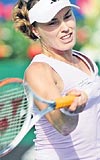 Martina Hingis, çeyrek finalde Maria Sharapova ile karşılaşacak.